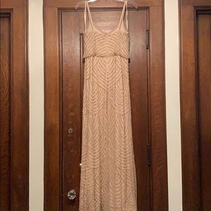 Adrianna Papell Embellished Blouson Gown